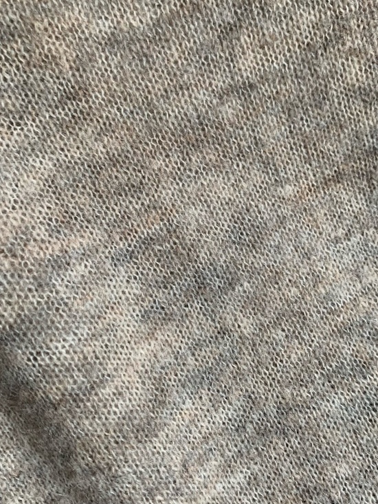 Theory alpaca/wool blend loose knit belted cardigan - Picture 7 of 7